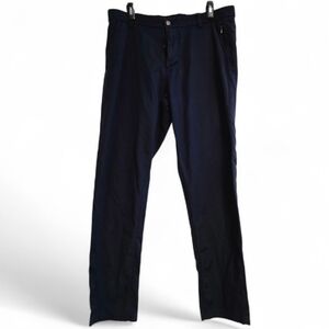 lululemon athletica Men's Navy Blue ABC Pants Classic Fit Size 34 Waist